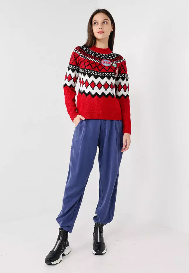 Desigual Border Jumper