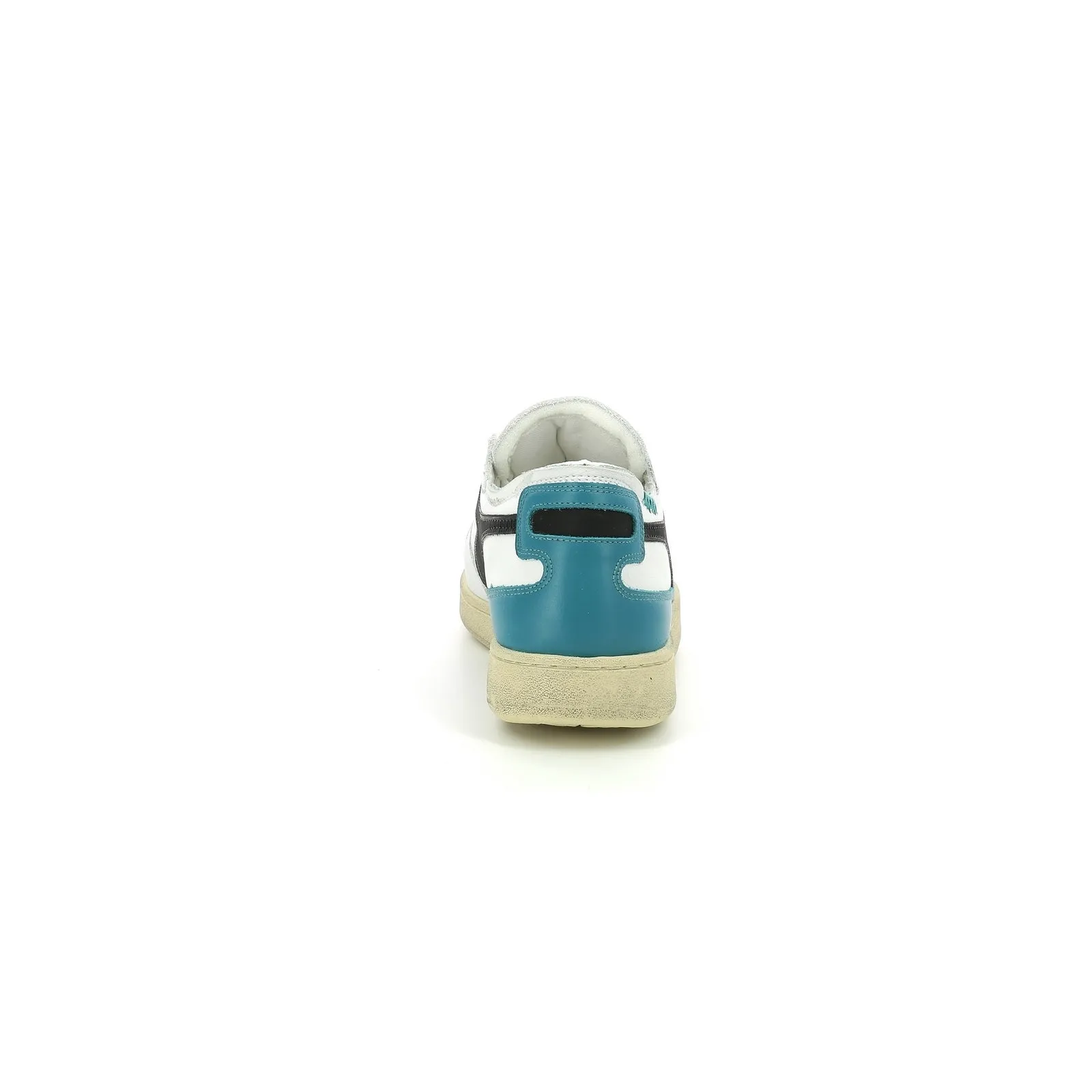 Diadora - Sneakers Mi Basket Row C - White/Harbor Blue - Mixte