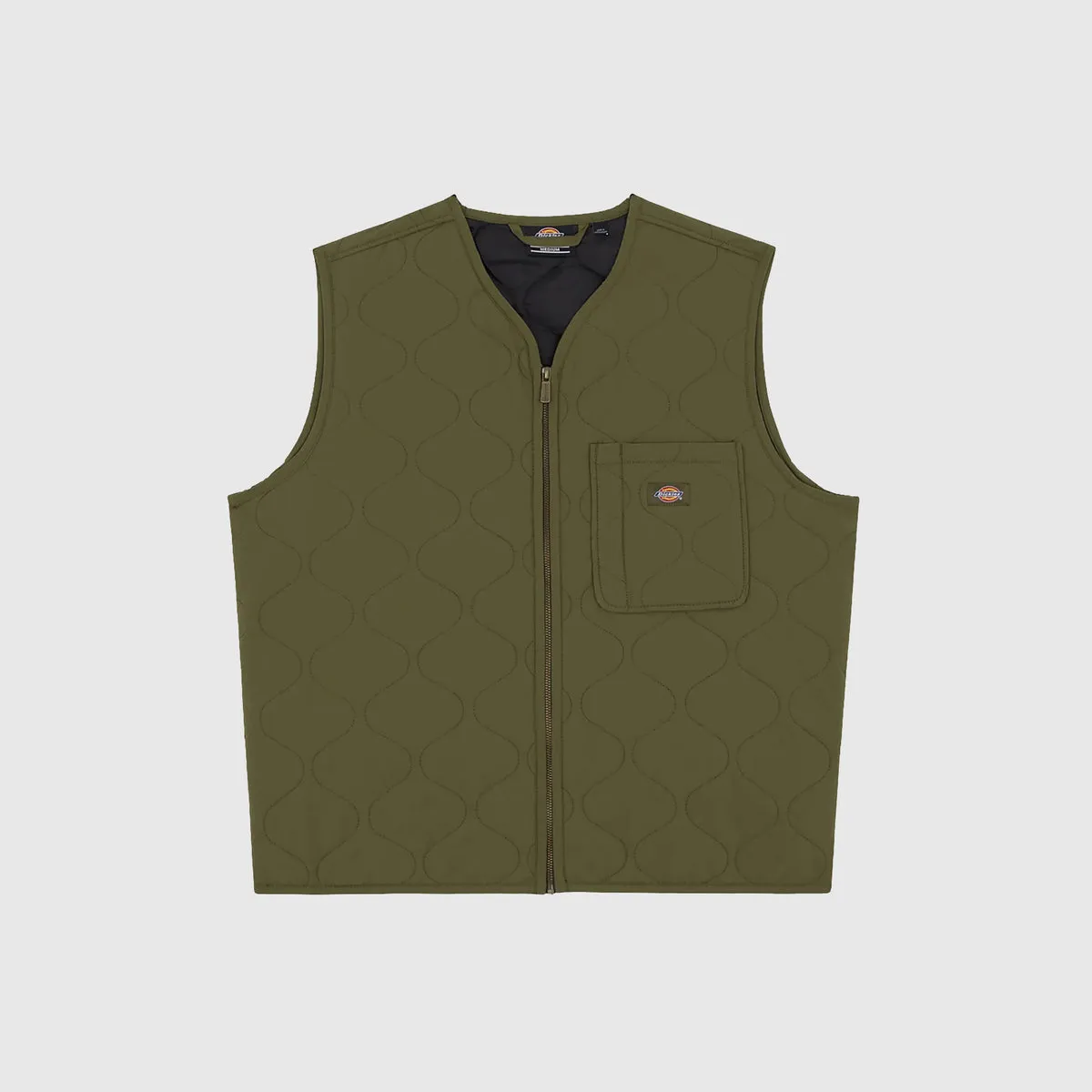 Dickies Thorsby Liner Vest - Military Green