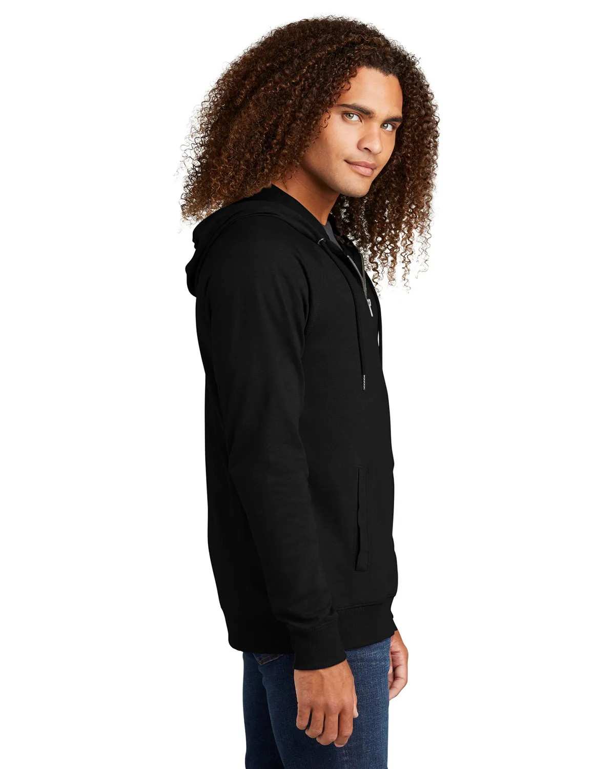 District Featherweight French Terry Full-Zip Hoodie DT573