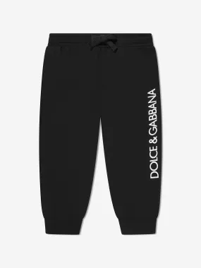 Dolce & Gabbana Baby Boys Logo Joggers in Black