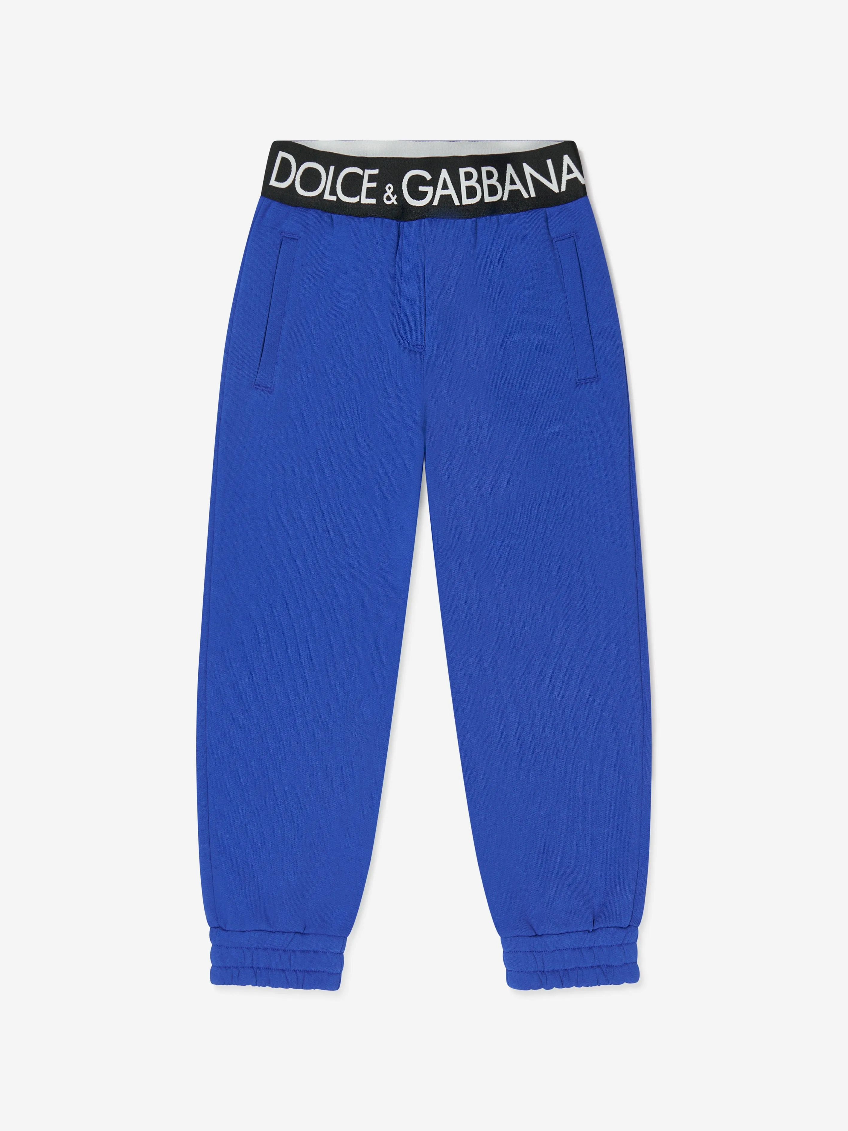 Dolce & Gabbana Kids - Boys Logo Waistband Joggers | Childsplay Clothing