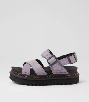 DR MARTEN Voss 2 Sandal Lavender Frost Nubuck Sandals