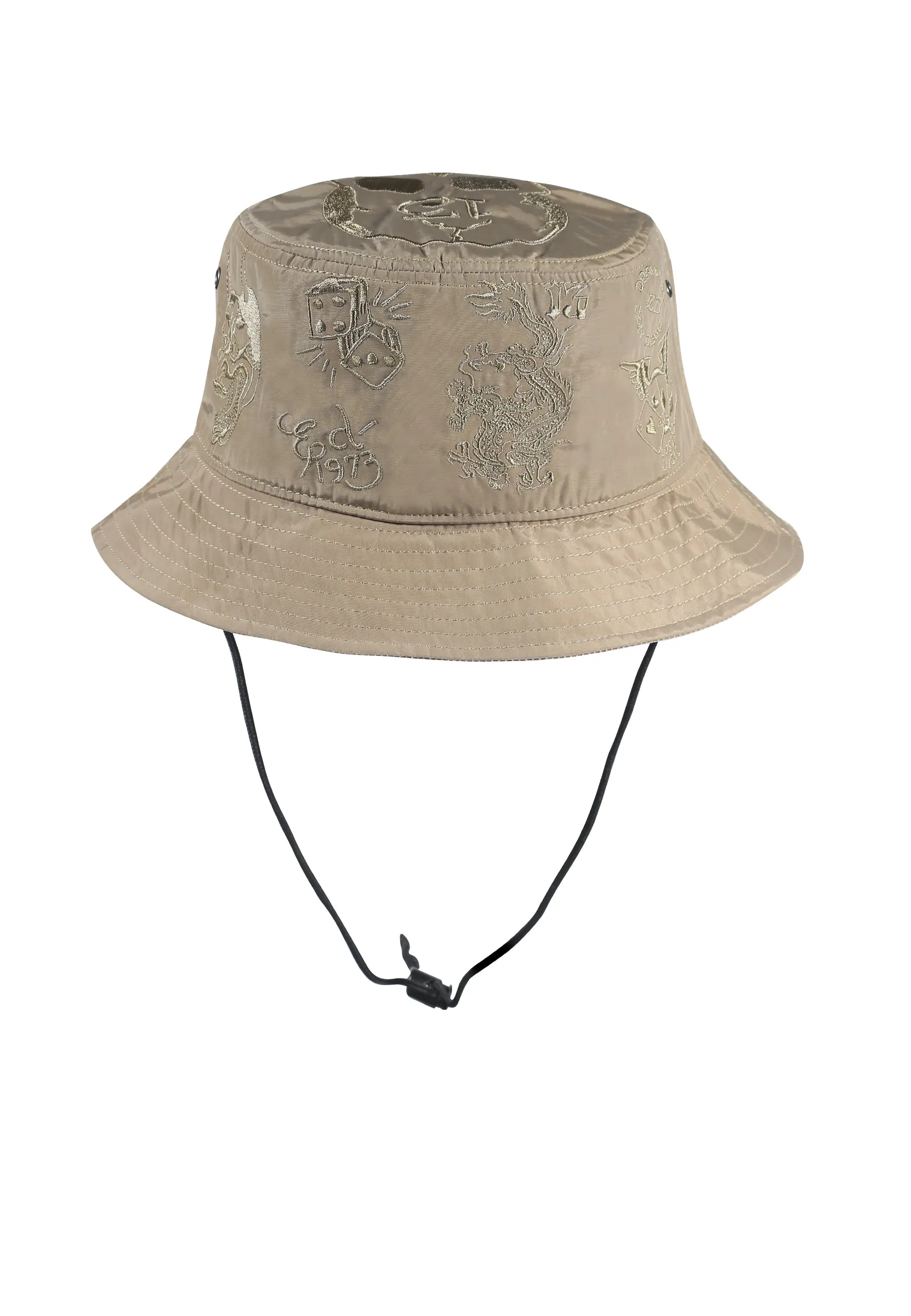 Drag-Cloud Bucket Hat - Stone/Chinchilla