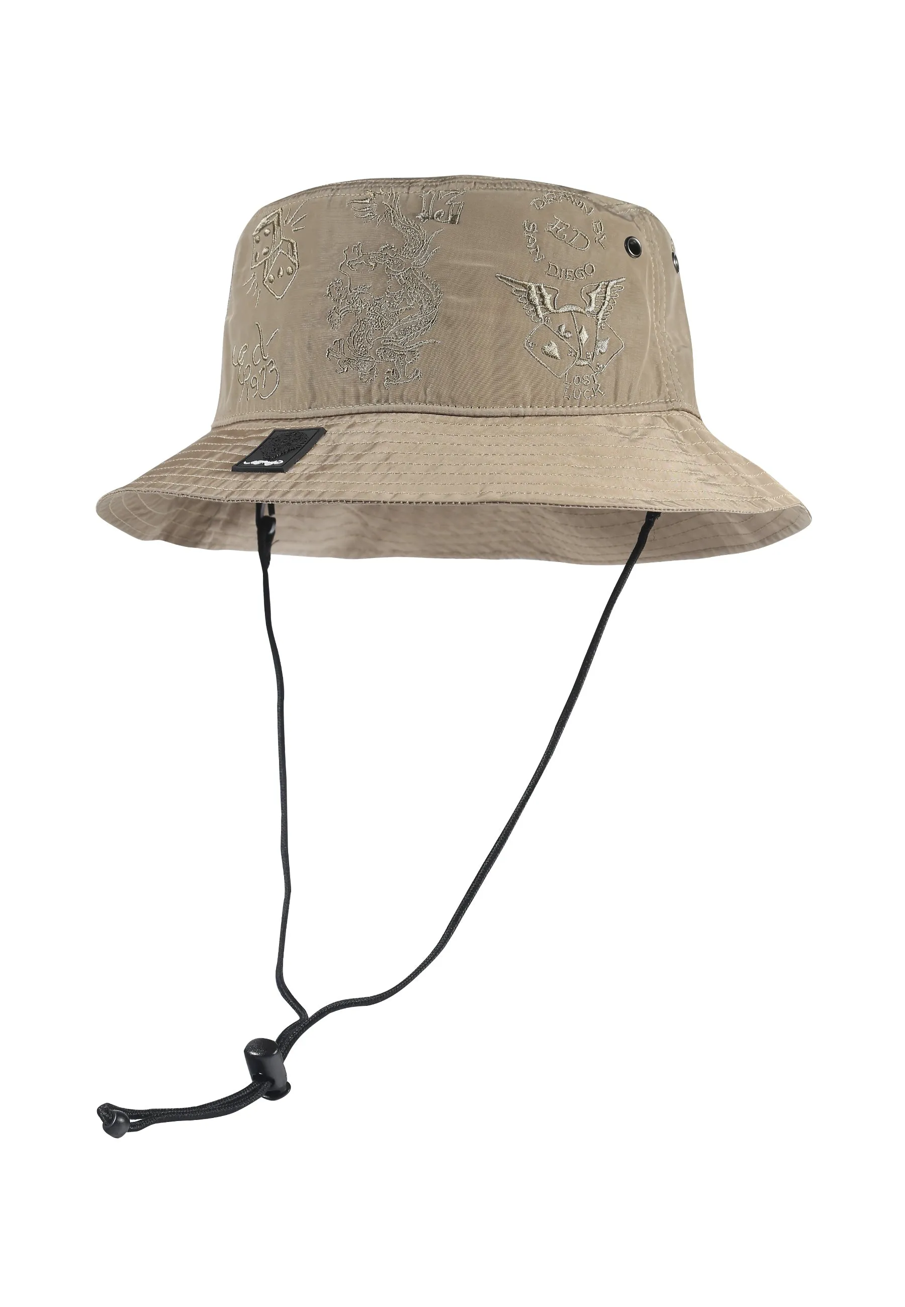 Drag-Cloud Bucket Hat - Stone/Chinchilla