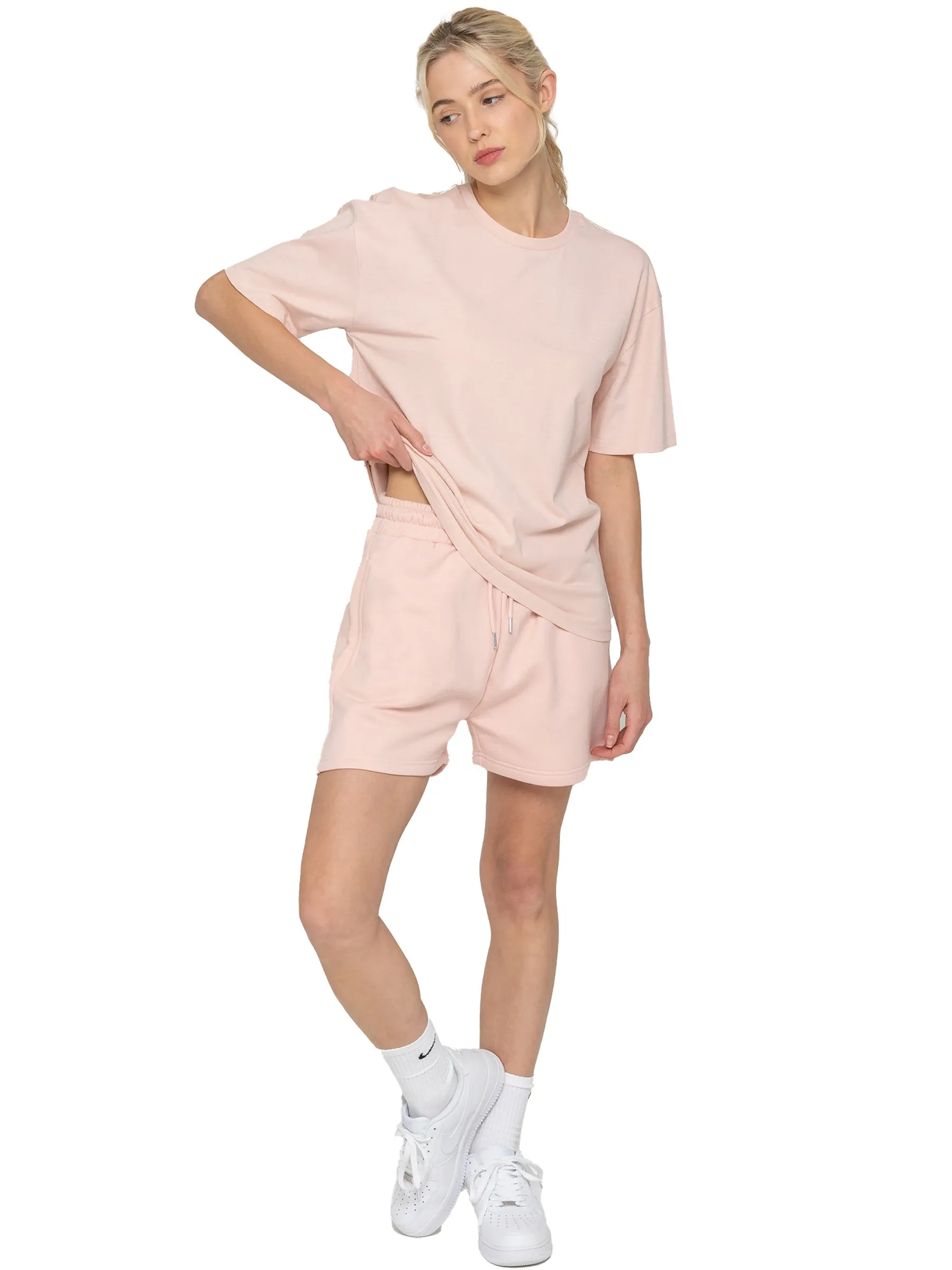 Enzo | Womens T-Shirt & Shorts Tracksuit Set