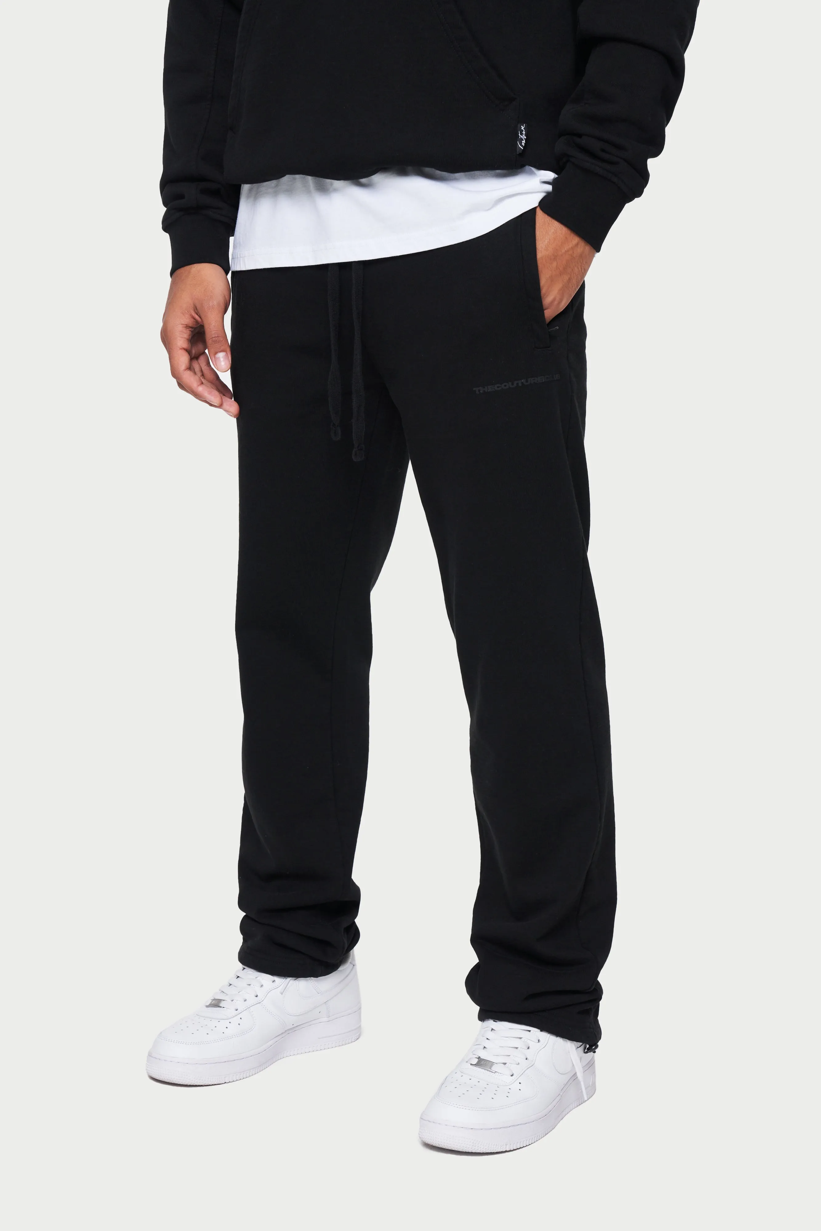 EVERYDAY WASHED JOGGERS - BLACK