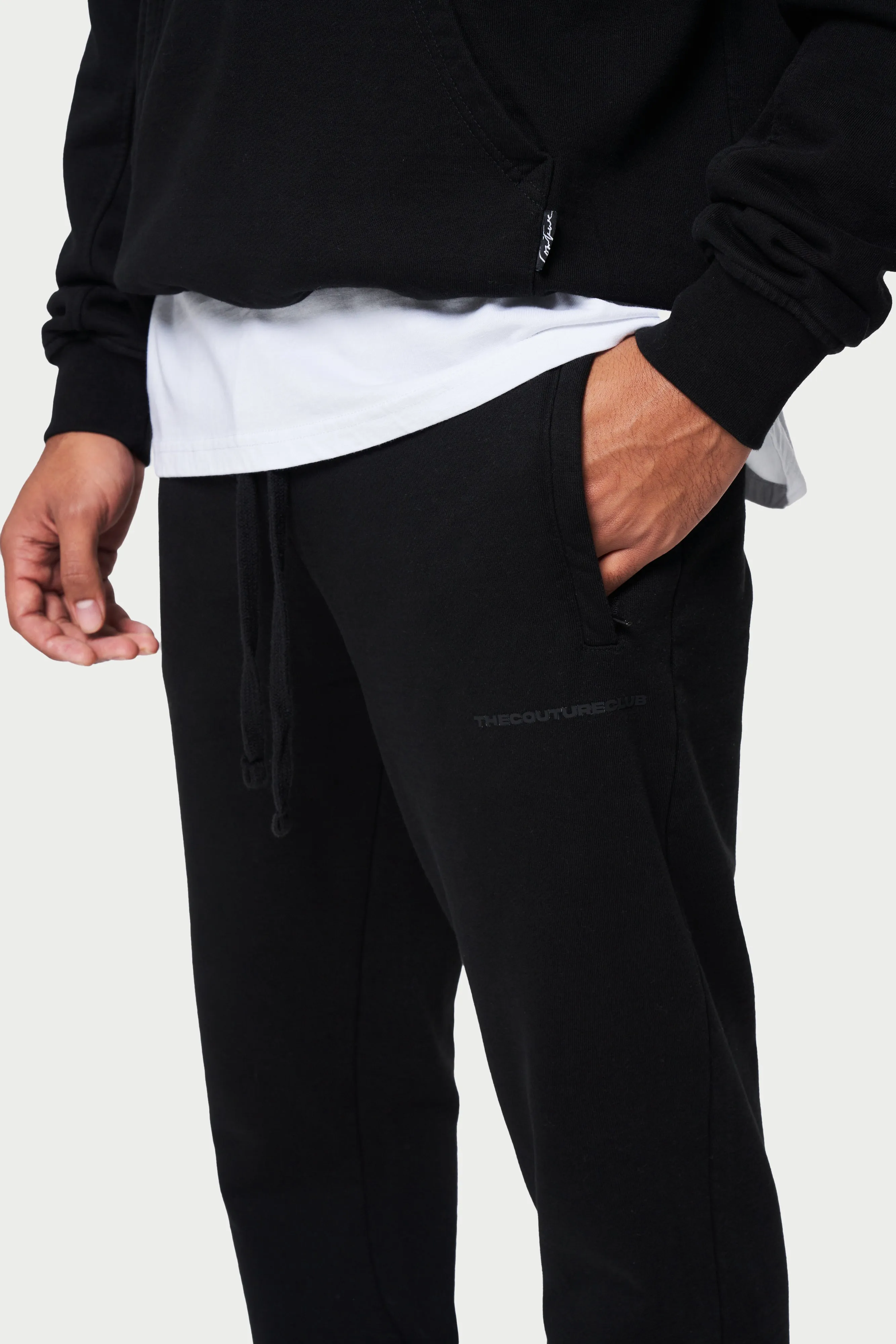 EVERYDAY WASHED JOGGERS - BLACK