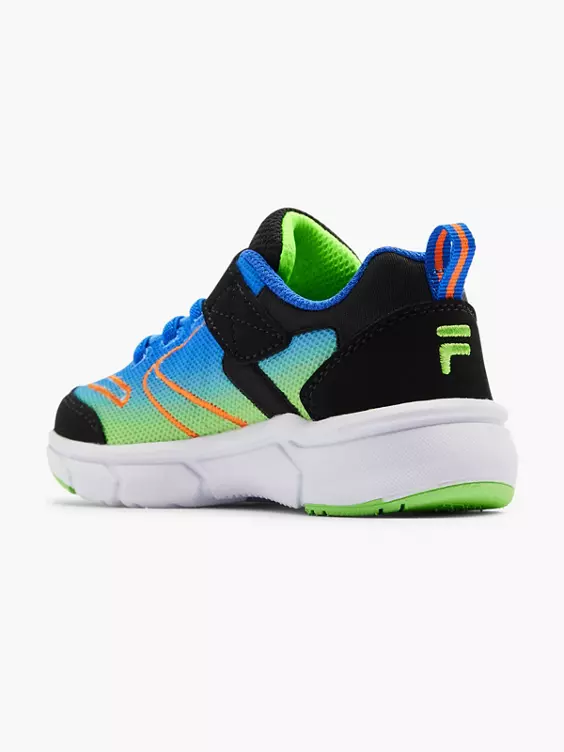 FILA  Infant Blue/Green Velcro Trainers