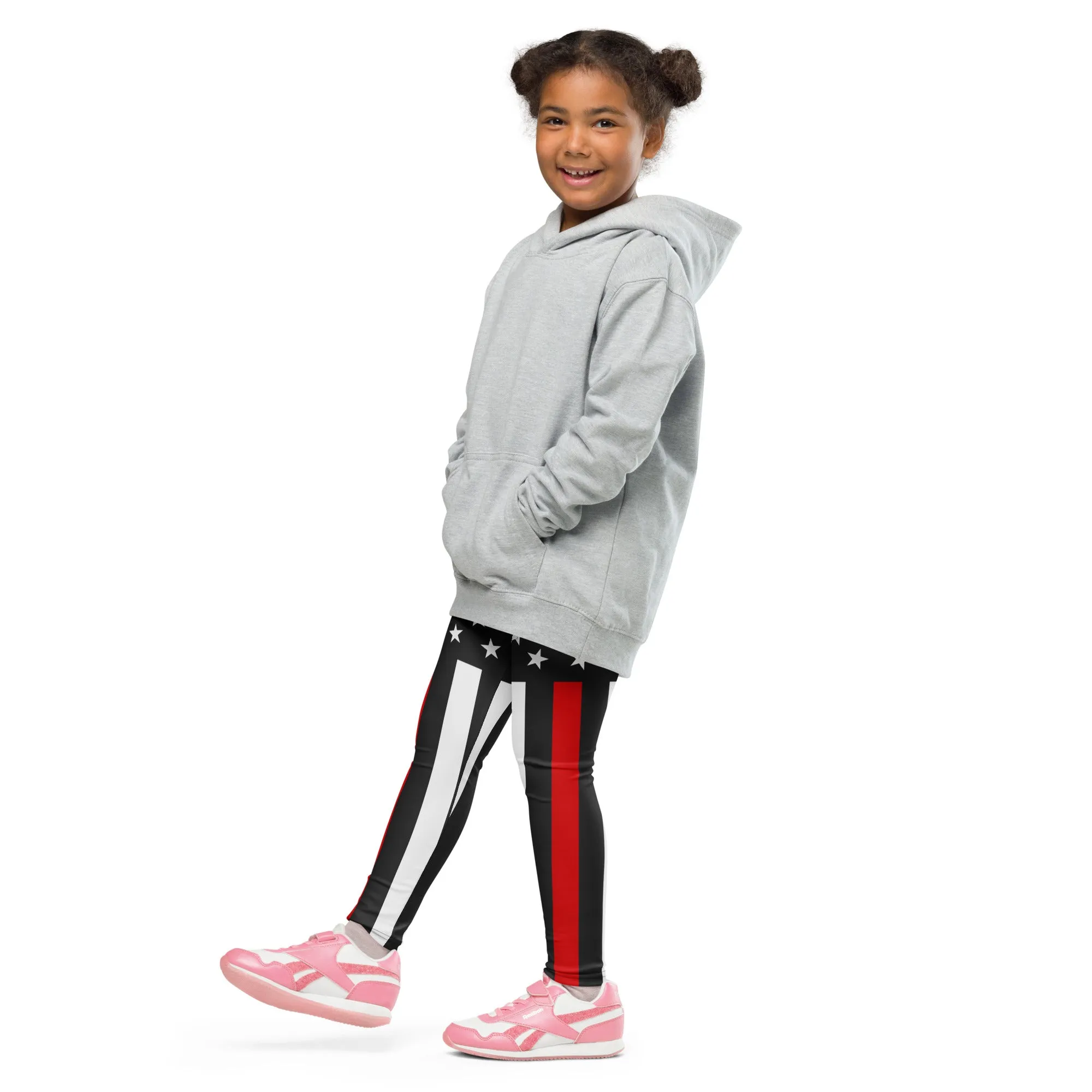 First Responder Firefighter Kid's Leggings