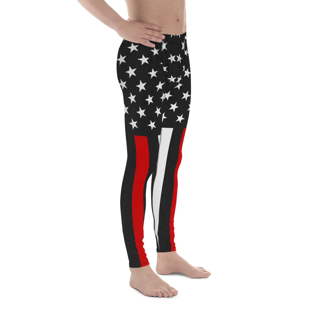 First Responder Firefighter Men's Leggings