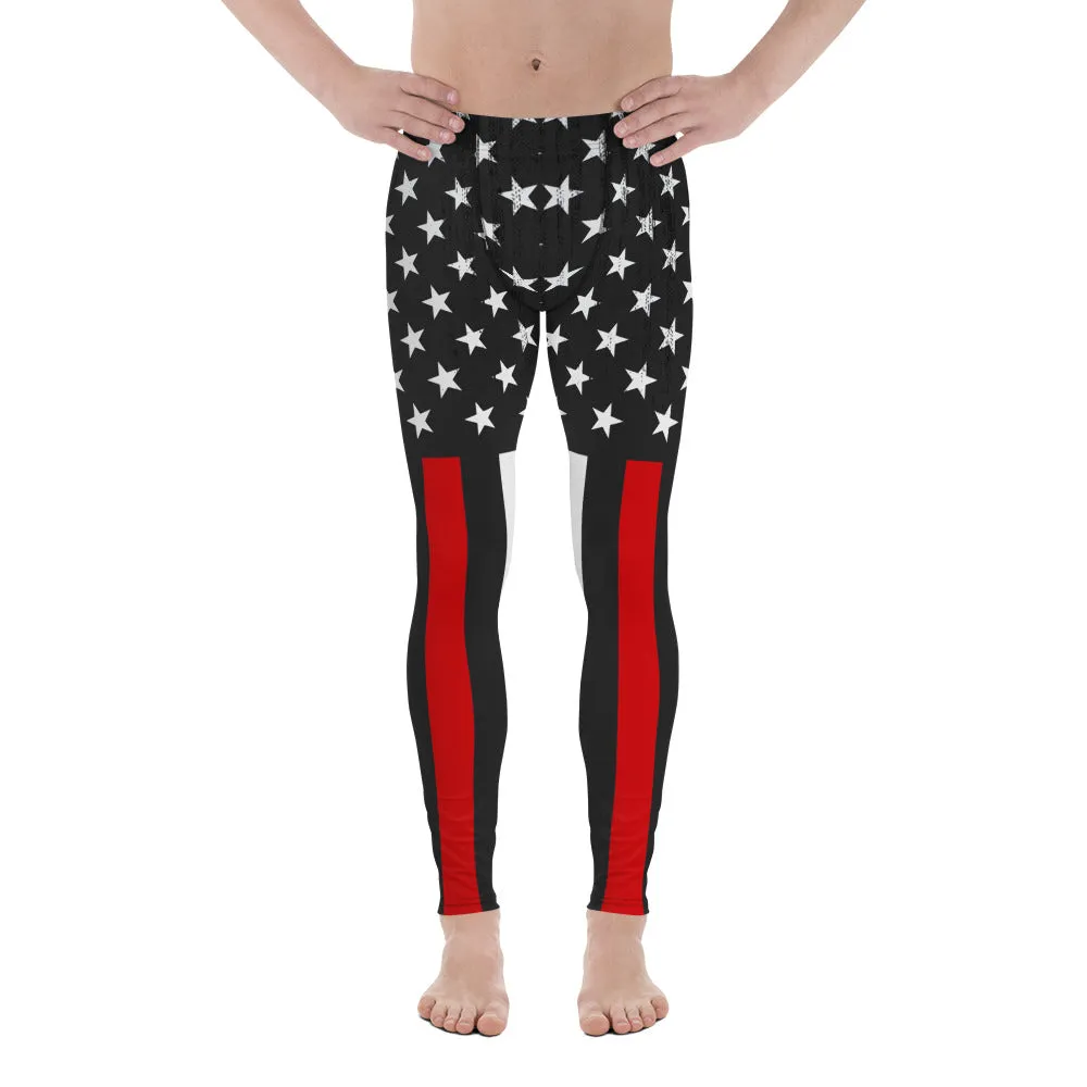 First Responder Firefighter Men's Leggings