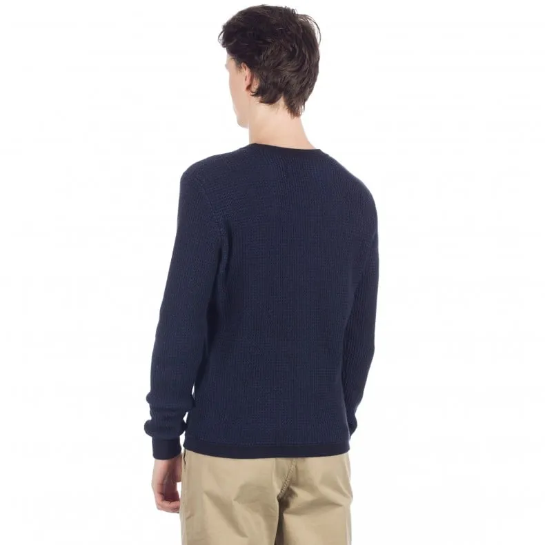 Folk Fleck Knit Jumper (Navy)