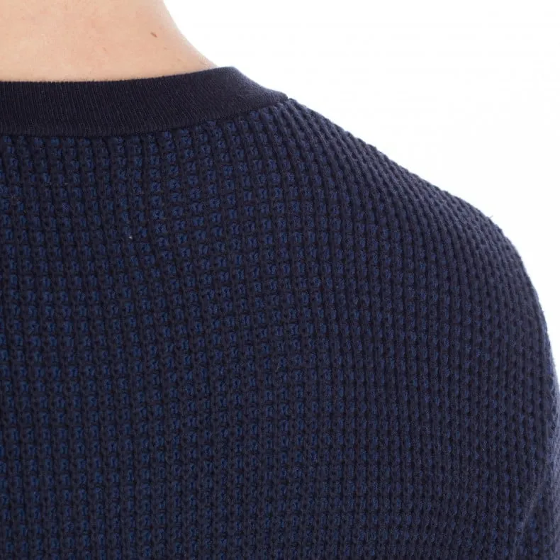 Folk Fleck Knit Jumper (Navy)