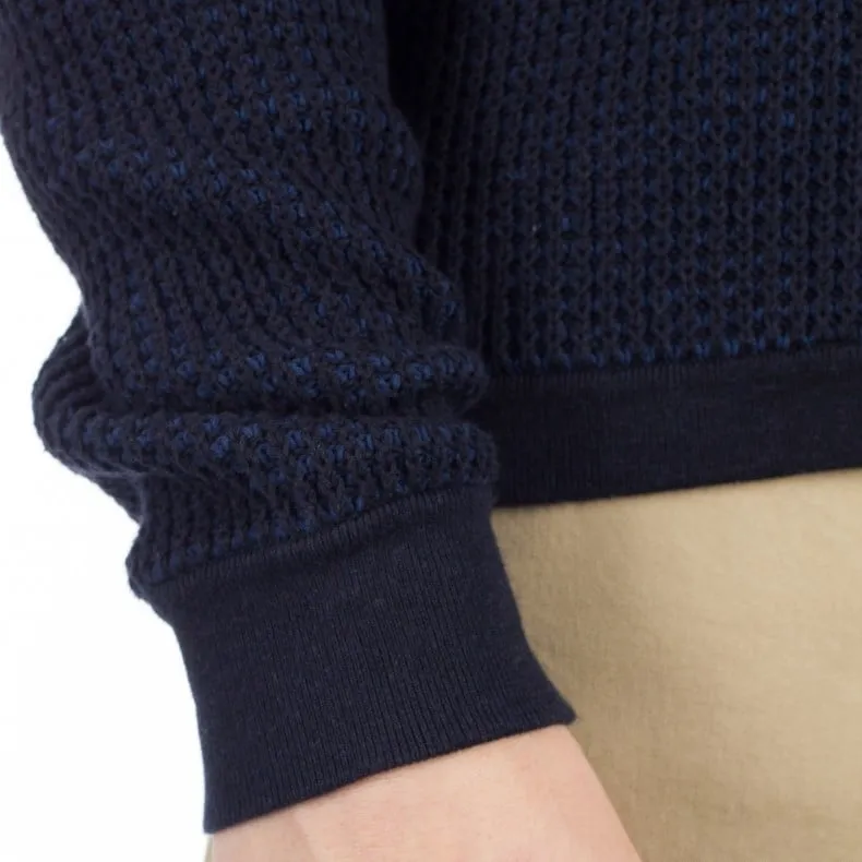 Folk Fleck Knit Jumper (Navy)