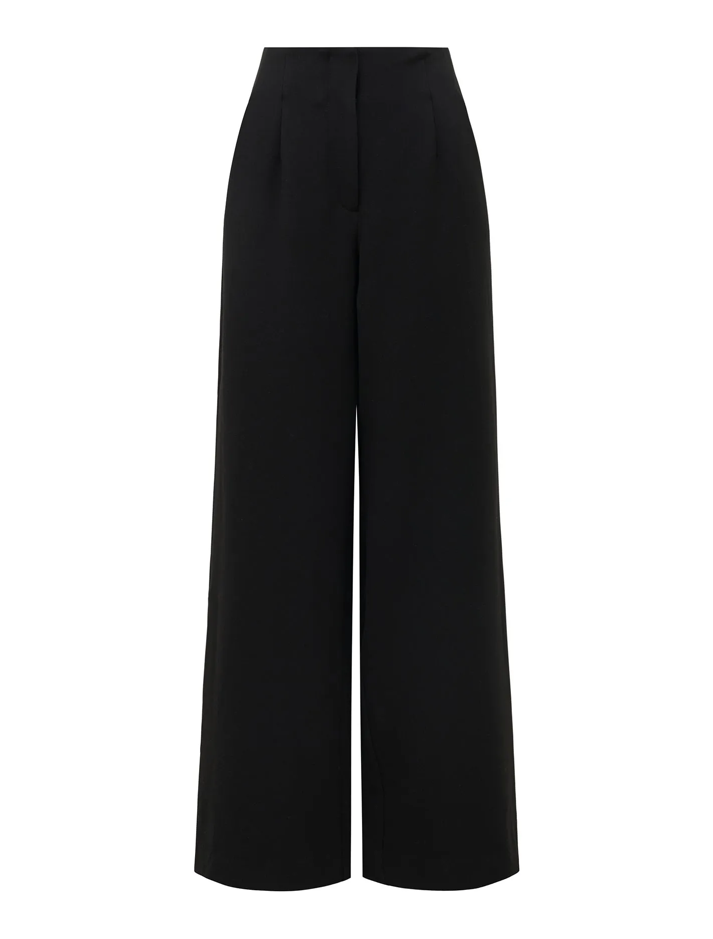 Freya Petite High-Waisted Wide-Leg Trousers