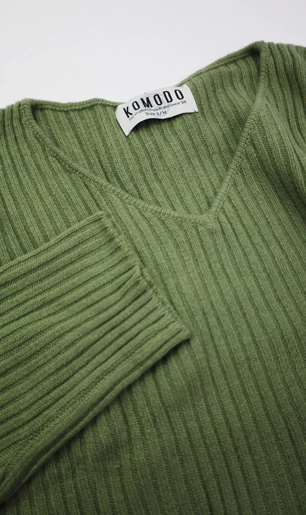 GEMIMA Cashmere Jumper - Sage