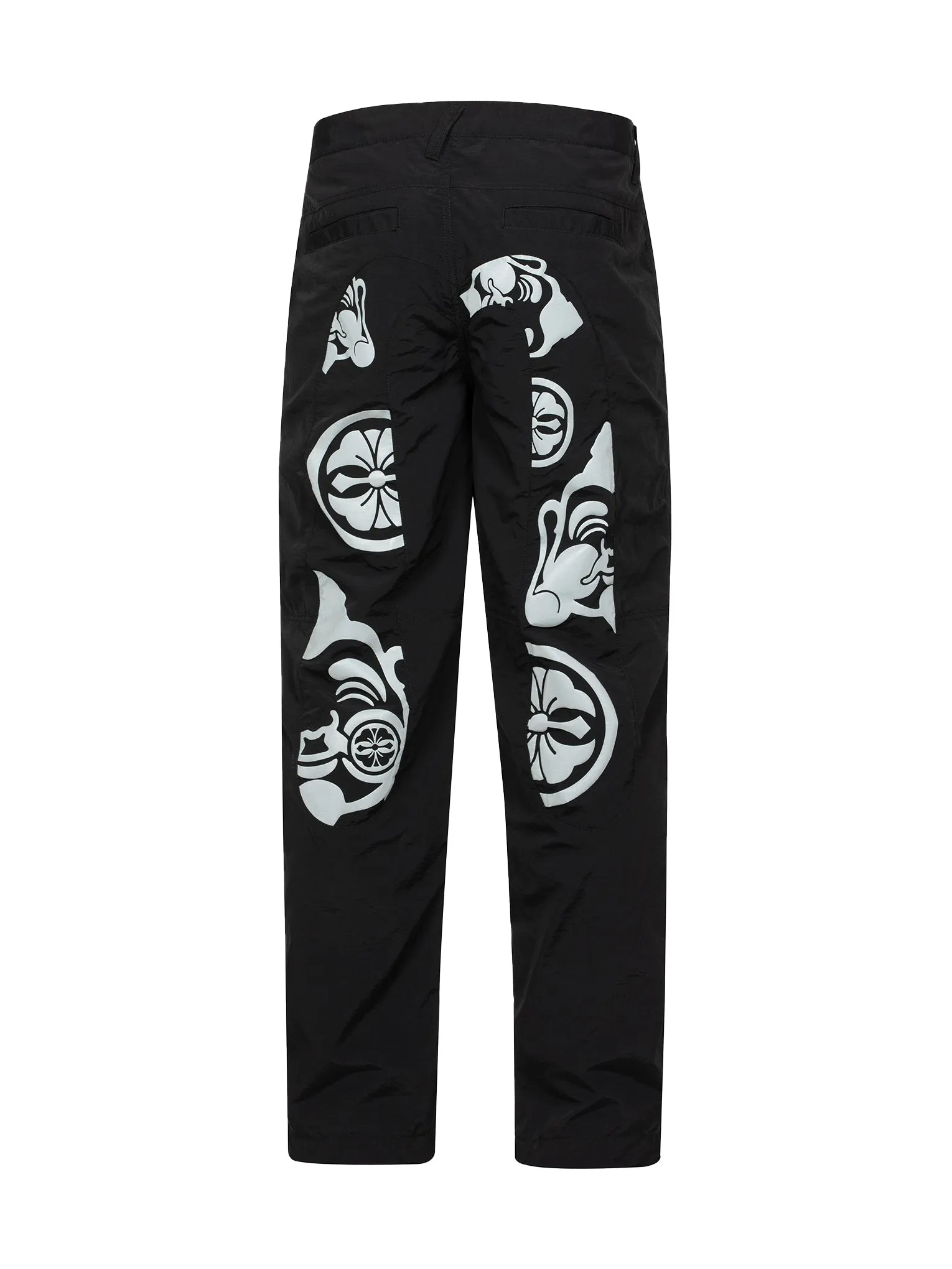 Godhead and Kamon Cutout Daicock Print Relax Fit Joggers