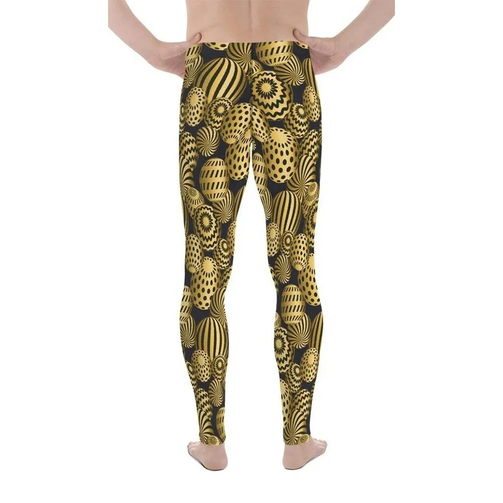 Golden Easter Eggs Men's Leggings