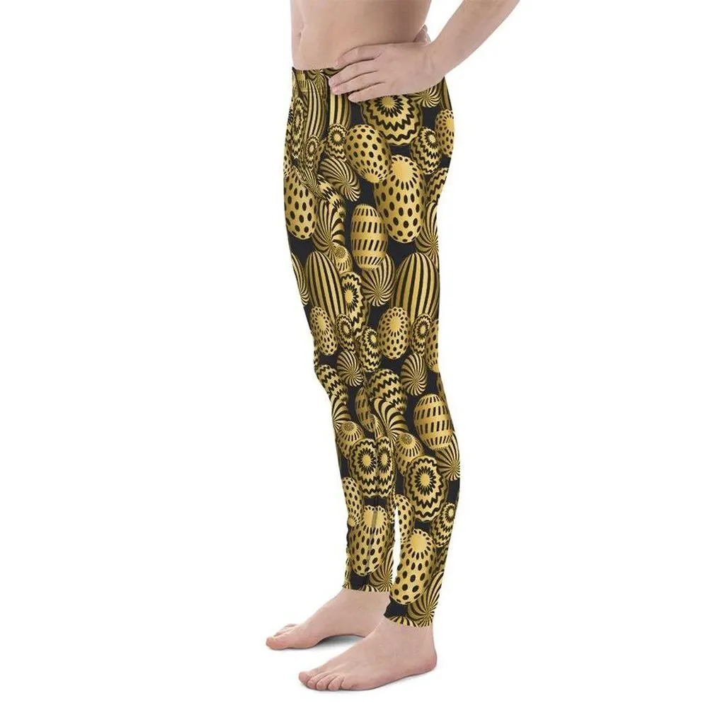 Golden Easter Eggs Men's Leggings