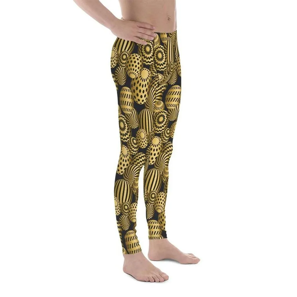 Golden Easter Eggs Men's Leggings