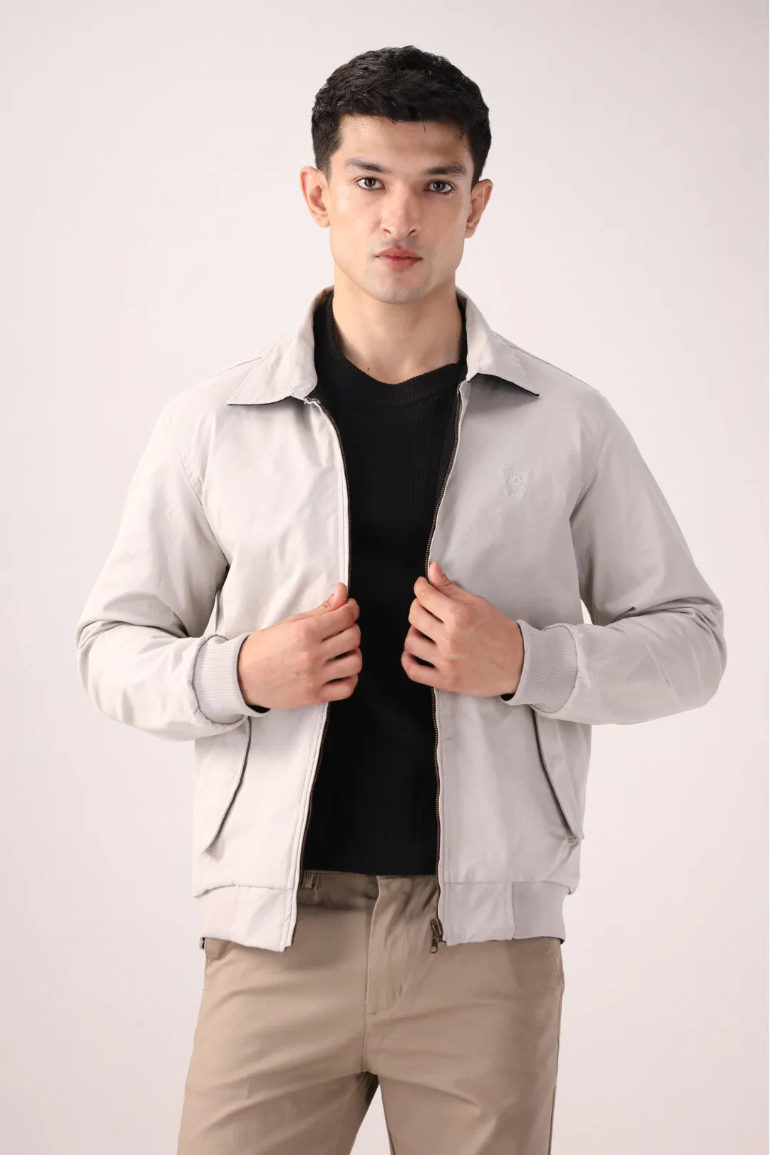 Grey-Black Double-Sided Jacket