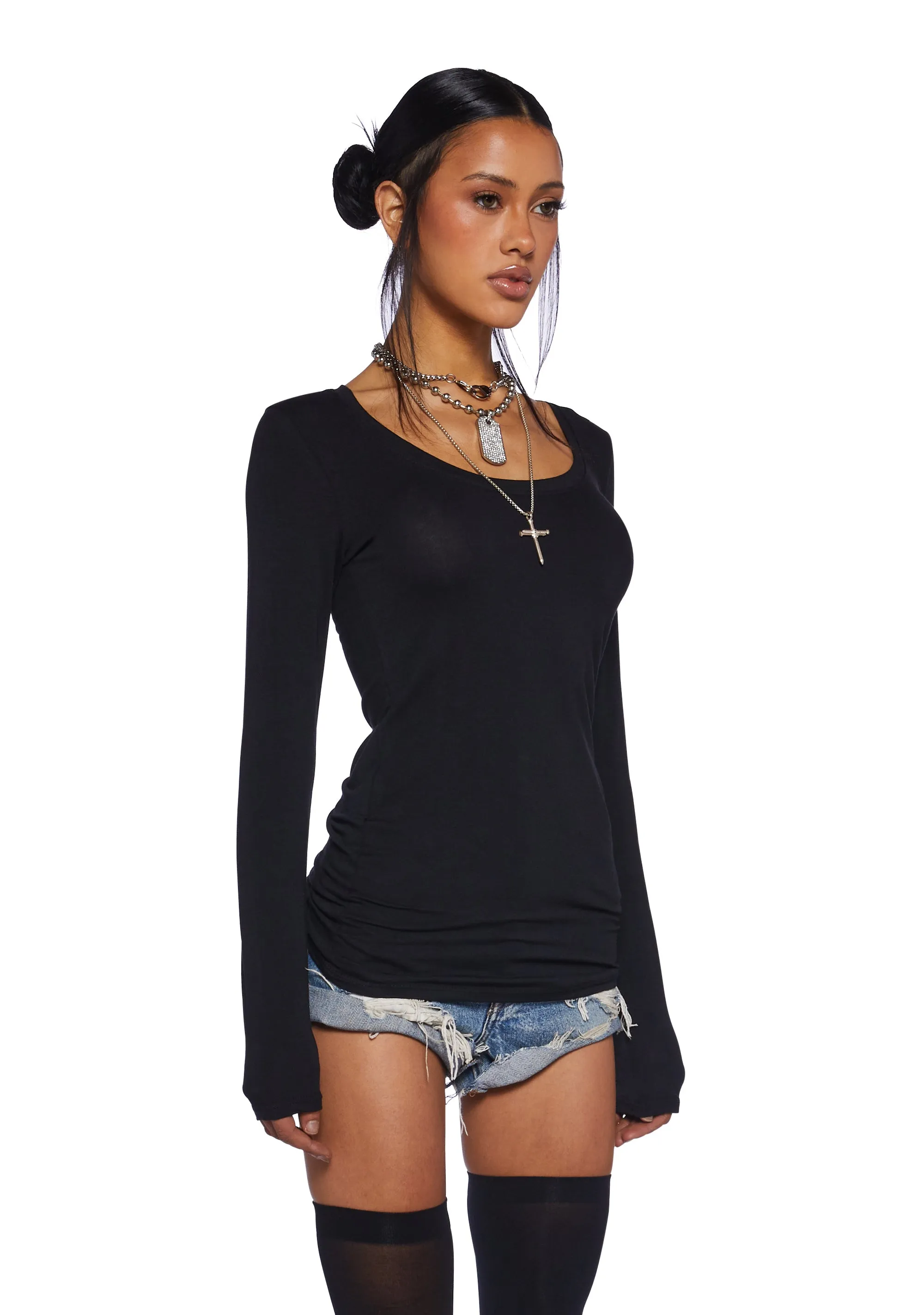 Heather Breakup With U Ribbed Cami Romper-