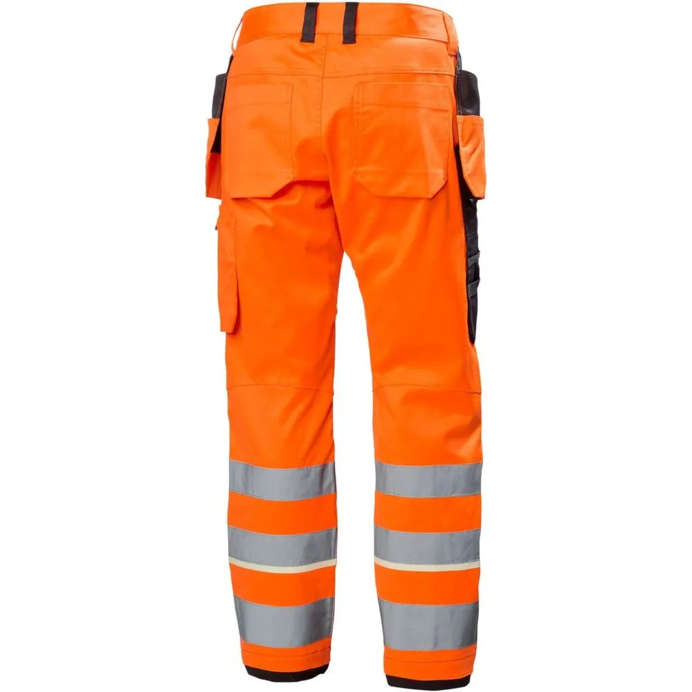 Helly Hansen Mens UCME Construction CL1 Hi Vis Work Trousers