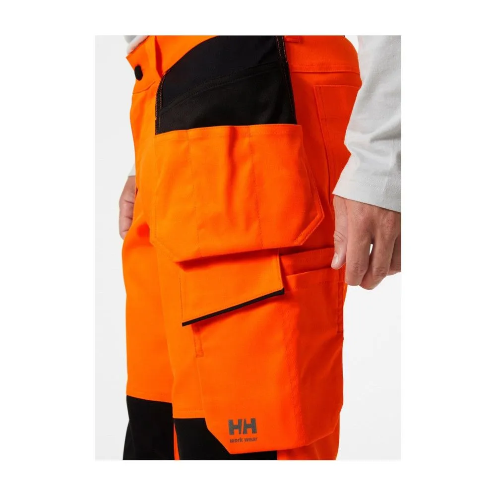 Helly Hansen Mens UCME Construction CL1 Hi Vis Work Trousers