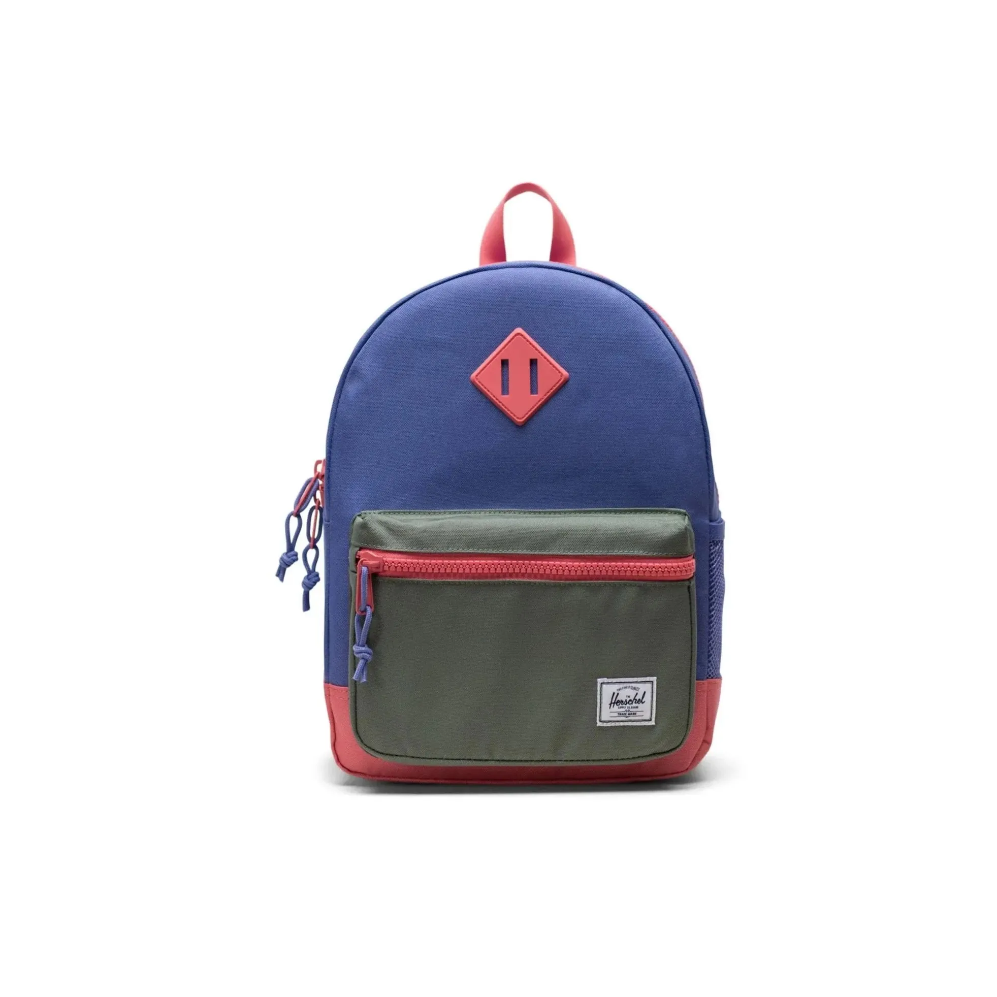 Heritage Kids Backpack (Dusted Peri + Sea Spray + Tea Rose)