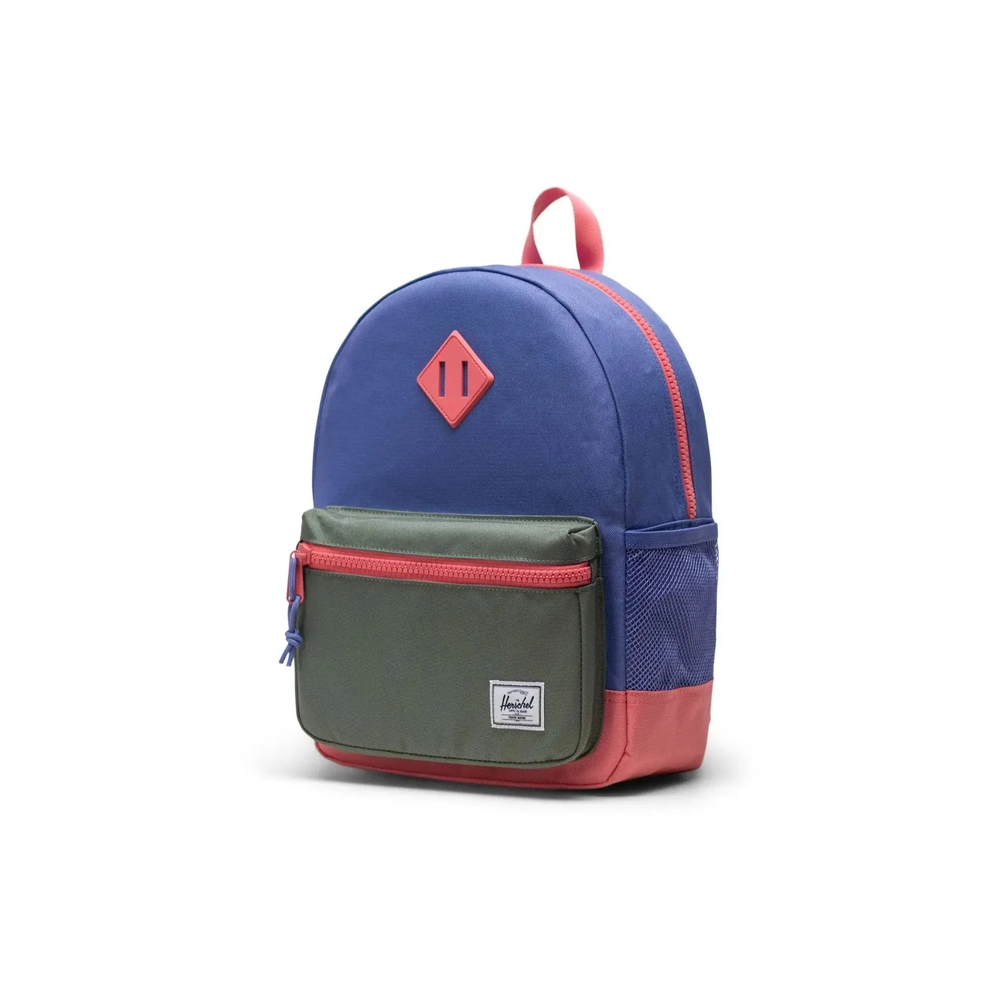 Heritage Kids Backpack (Dusted Peri + Sea Spray + Tea Rose)