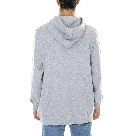 Herschel Mens Pullover Print White / Heather Grey Hooded Sweatshirt