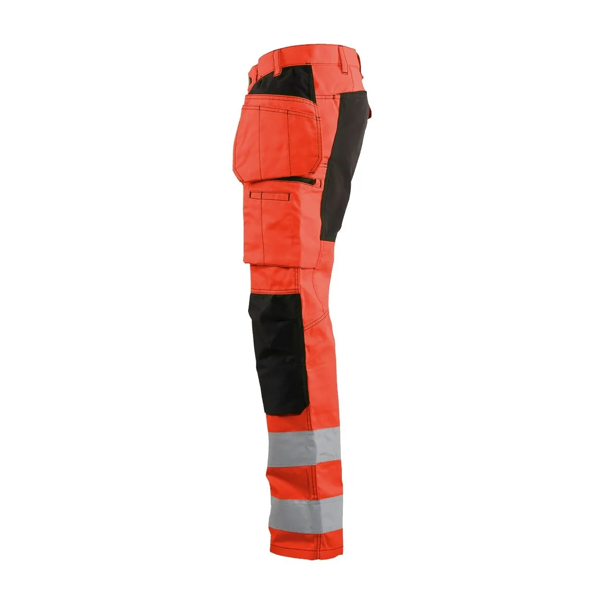 High Vis Trousers With Stretch 1552 High Vis Geel/Zwart - Blåklä