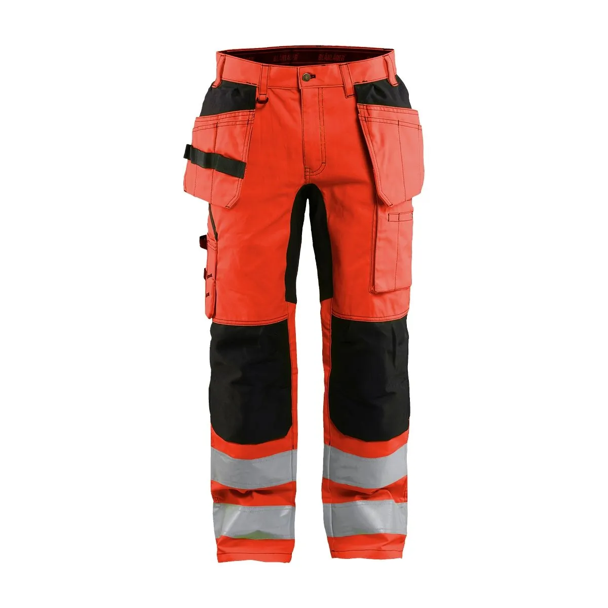 High Vis Trousers With Stretch 1552 High Vis Geel/Zwart - Blåklä