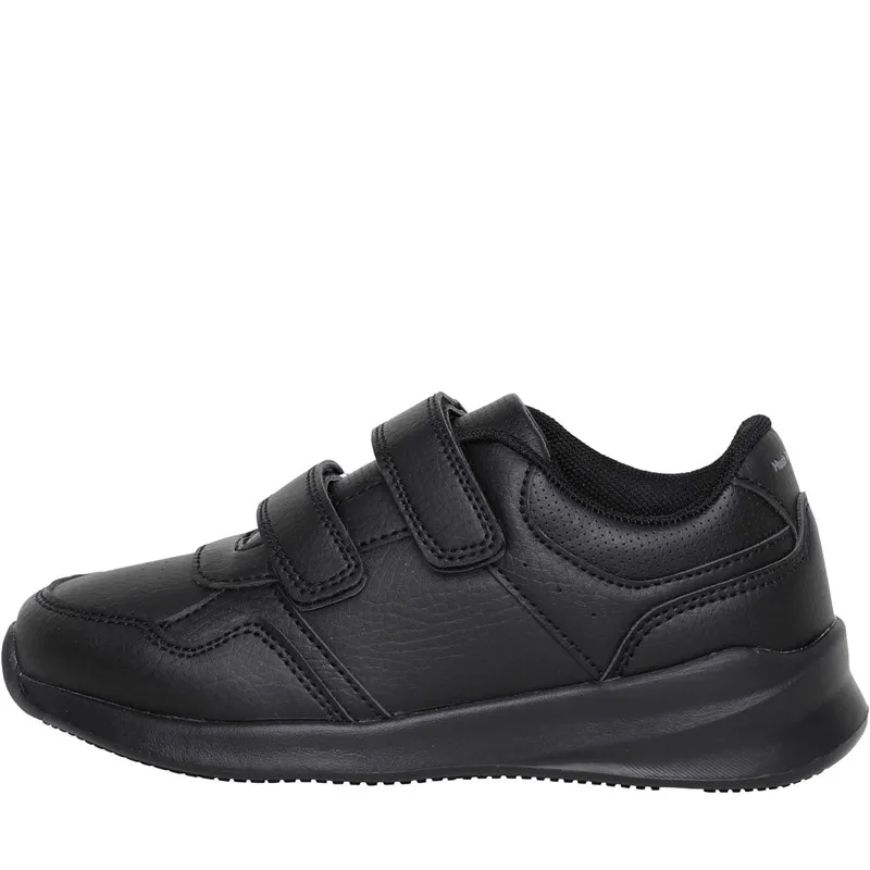 Hush Puppies Junior Boys Marling Easy Trainers Black