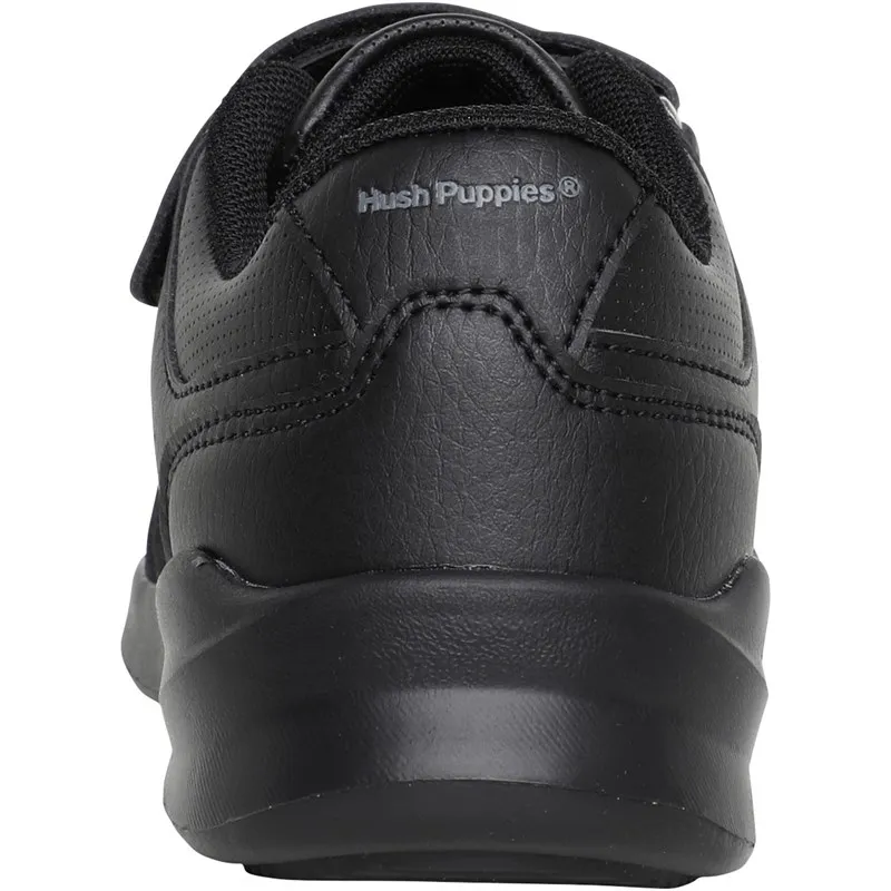 Hush Puppies Junior Boys Marling Easy Trainers Black