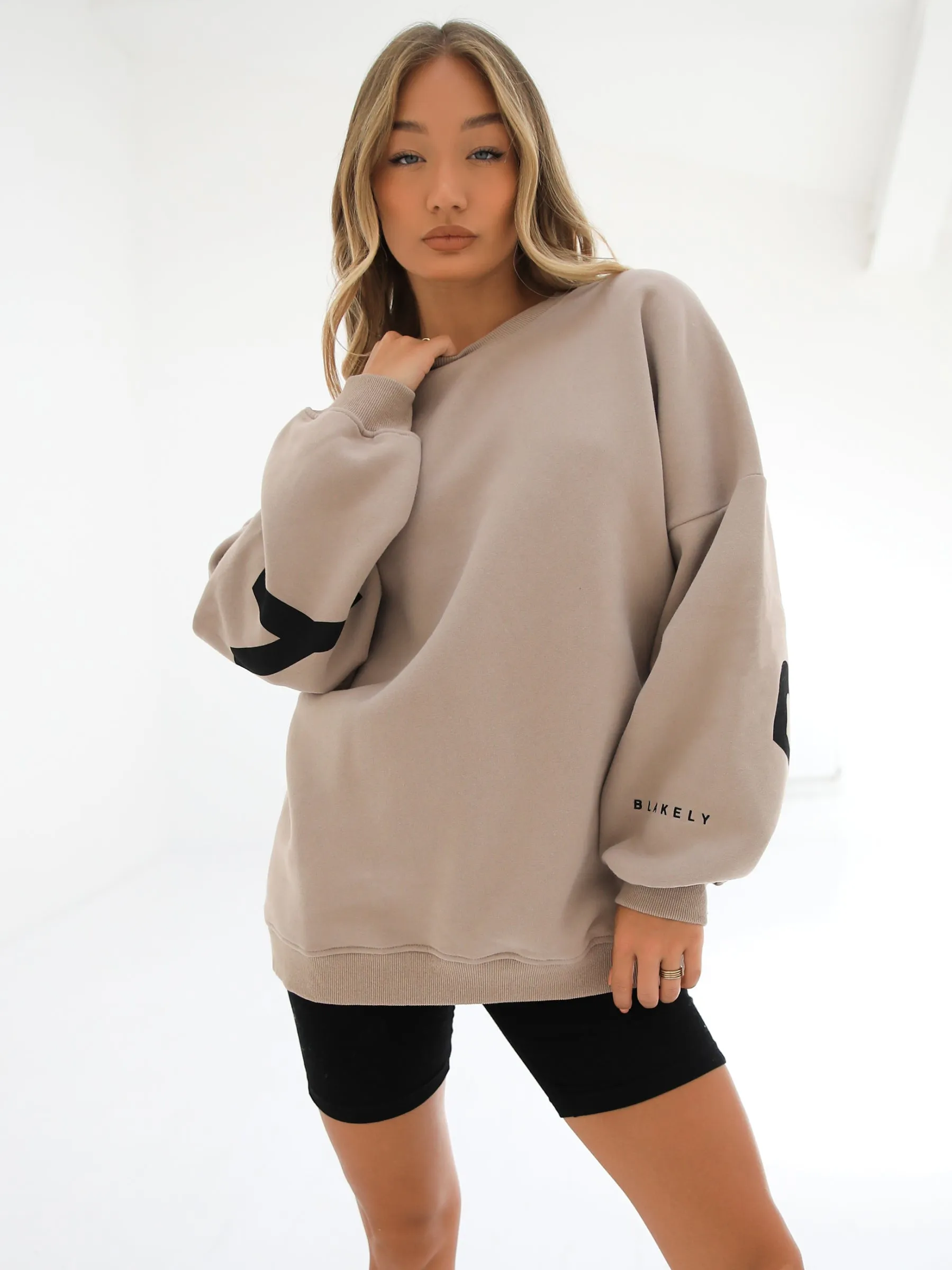 Isabel Oversized Jumper - Tan