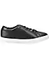 Jack & Jones Black Galaxy Leather Trainers