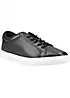 Jack & Jones Black Galaxy Leather Trainers