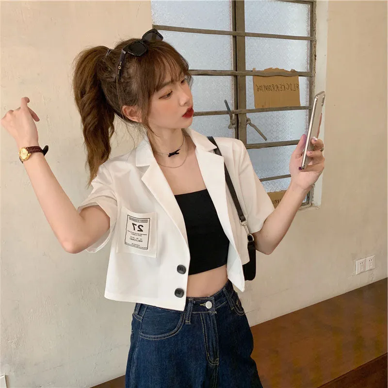 Korean style short shirt