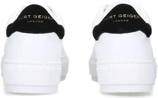 Kurt Geiger London Laney low-top leather sneakers White