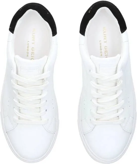 Kurt Geiger London Laney low-top leather sneakers White