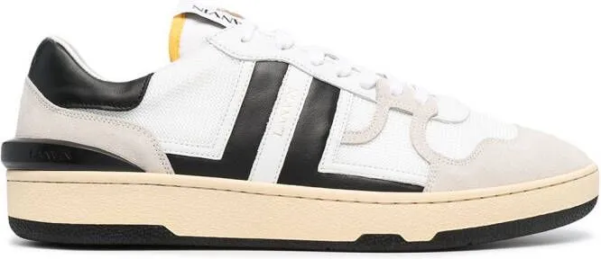 Lanvin panelled low-top sneakers White