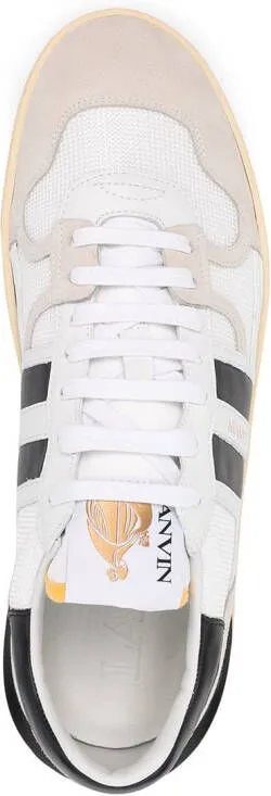 Lanvin panelled low-top sneakers White