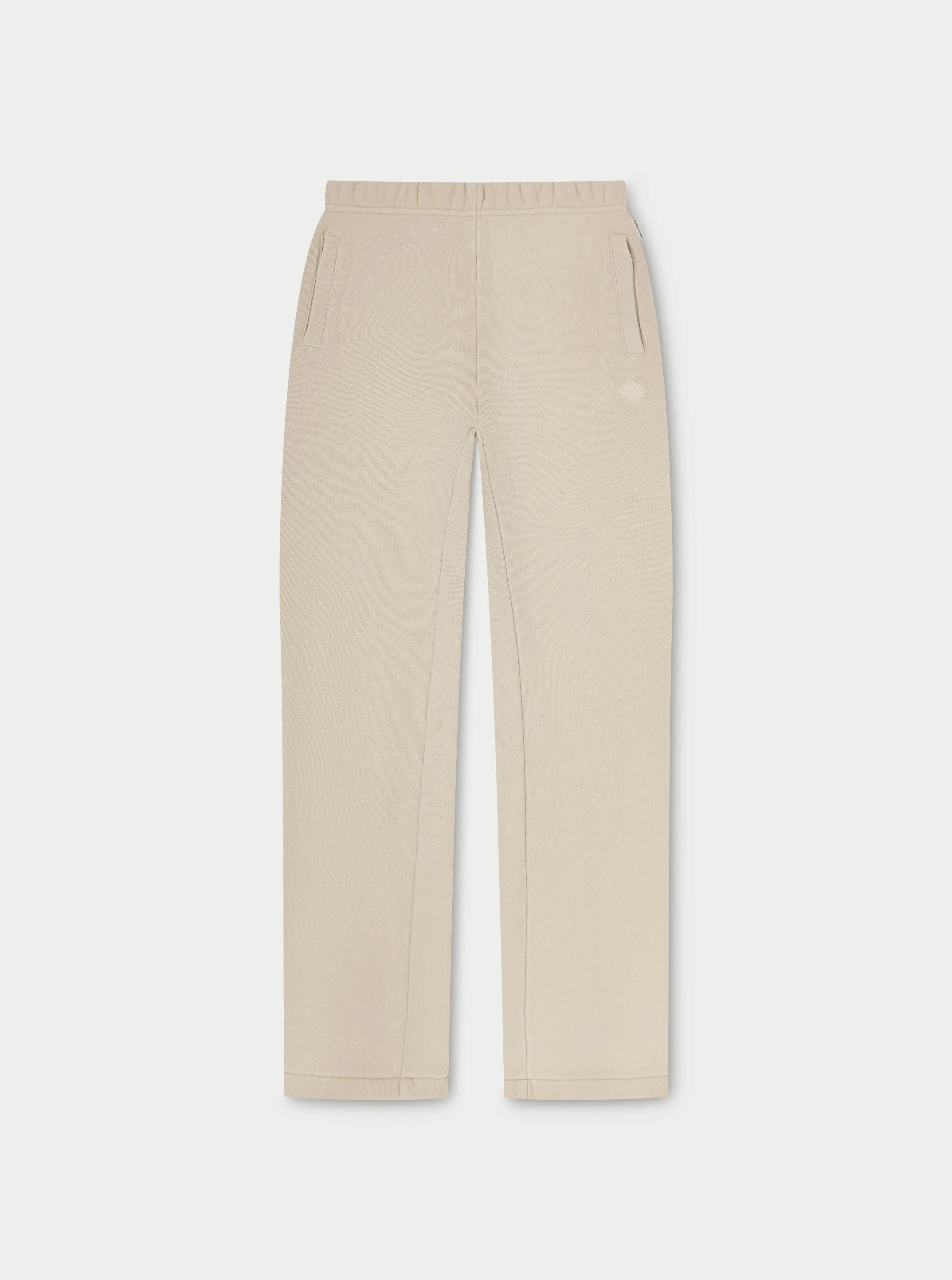 LAUNDERED CLASSICS STRAIGHT LEG JOGGERS - BEIGE