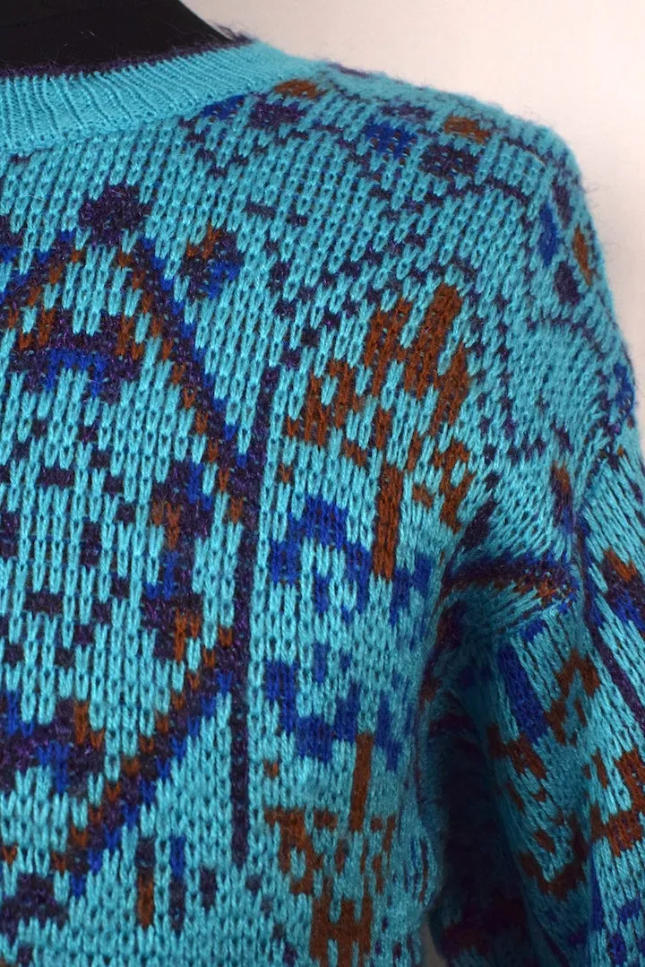 Light Blue Knitted Jumper