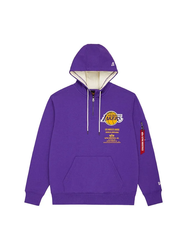 LOS ANGELES LAKERS X ALPHA X NEW ERA HOODIE