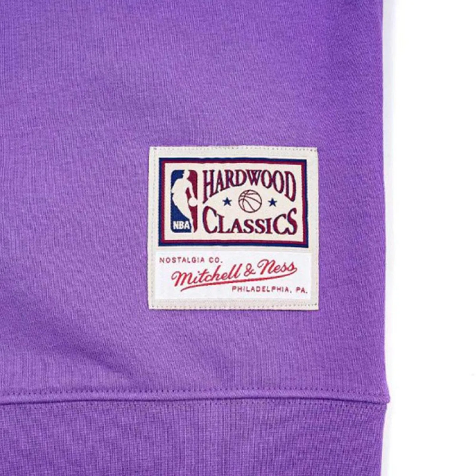 M&N NBA LA Lakers Pastel Crew Hoodie ''Purple''