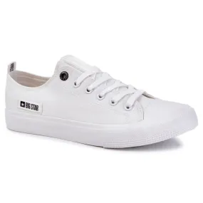 Men's Low Material Sneakers Big Star KK174006 White