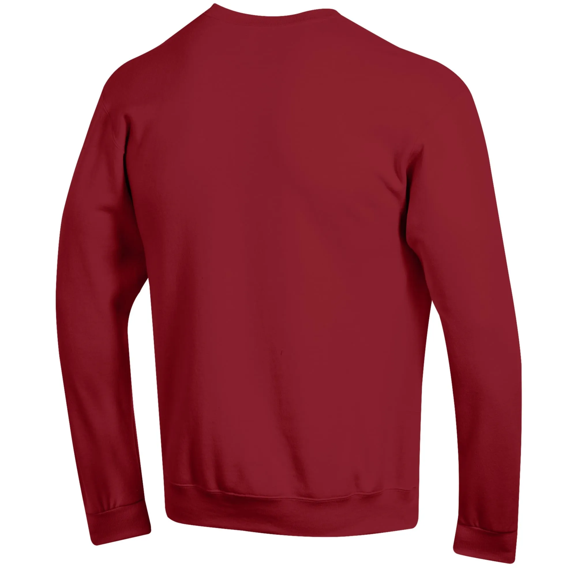 Men's Champion Cardinal Arkansas Razorbacks Softball Icon Crewneck Pullover Sweatshirt